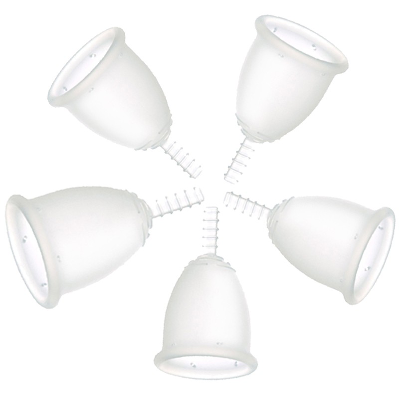 Fleurcup - coupelle menstruelle ou coupe menstruelle - 5 x Small Fleurcup - coupelle menstruelle ou coupe menstruelle - 5 x Small